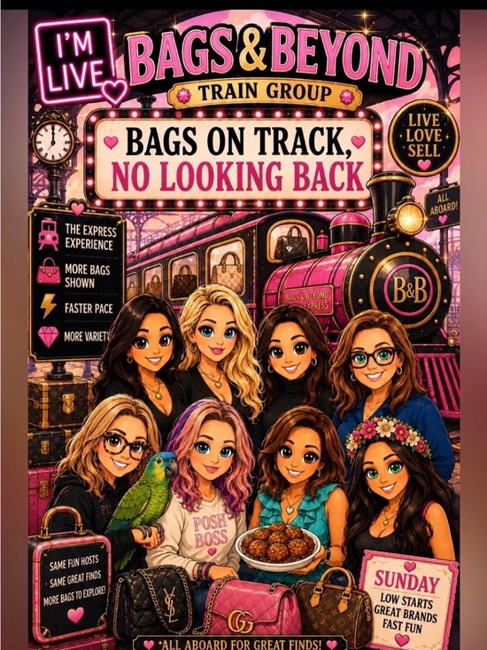 designer and lux Handbags - Bags and Beyond Show, every SUNDAY starting at 7-8 am EST, Let’s do this!